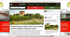 Desktop Screenshot of drevostavitel.cz